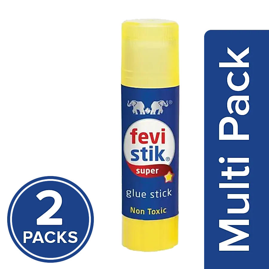 Pidilite Fevistik Super Glue Stick Non-Toxic Transparent Adhesive (15g)