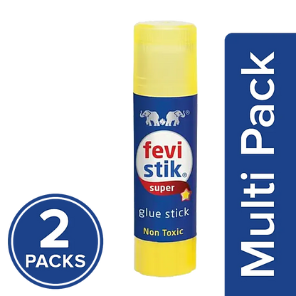 Pidilite Fevistik Super Glue Stick Non-Toxic Transparent Adhesive (15g)