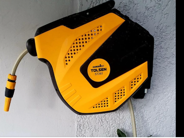 Tolsen Auto Retract Garden Water Hose Reel 15m