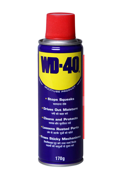 Pidilite WD-40, Multipurpose Spray, Lubricant, Rust Remover, Squeak Noise Remover, Stain Remover, and Cleaning Agent - 63.8g