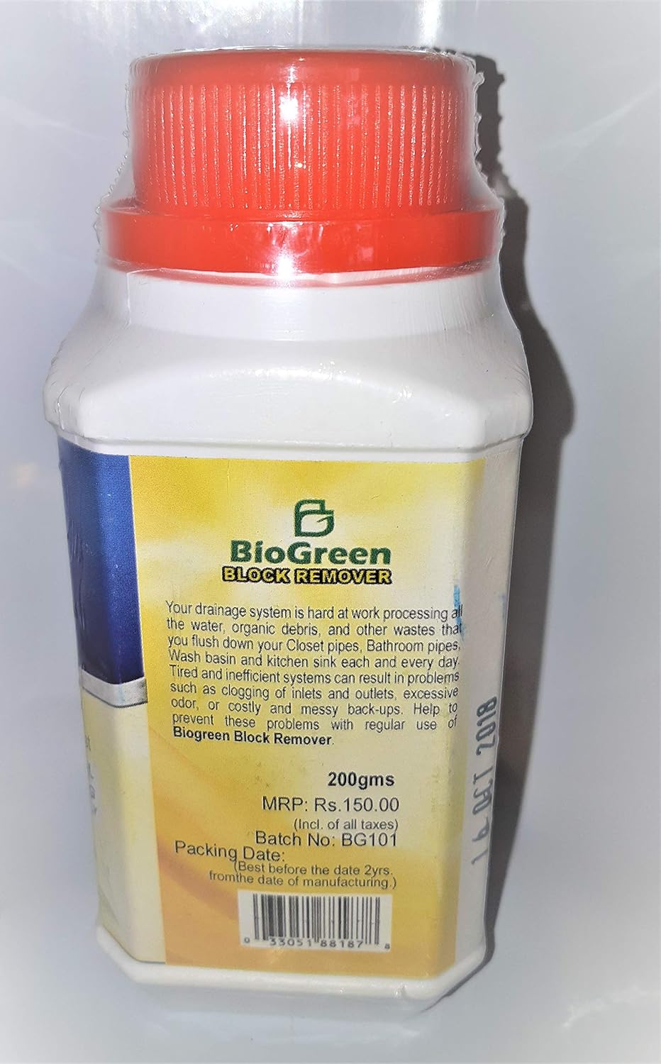 BioGreen Block Remover 200gm